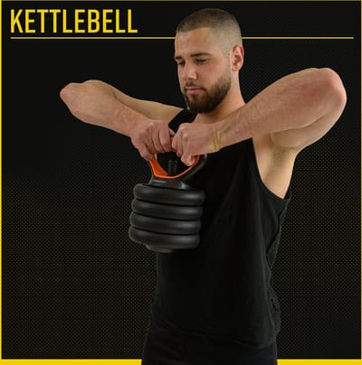Complete bodybuildingset 15kg - De benodigdheden voor spieropbouw