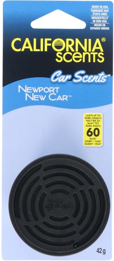 California Scents Luchtverfrisser Newport New Car Schapkaart