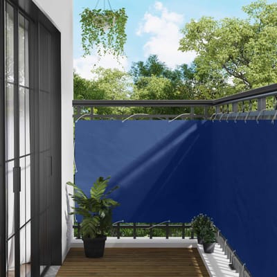 vidaXL - Balkonscherm - 110 - x - 500 - cm - Oxford - Stof - Rechthoekig - Blauw
