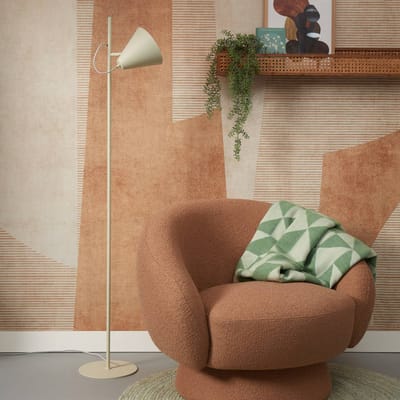 it's about RoMi Vloerlamp Lisbon - Lichtgroen - 25x35.5x151cm - Modern - Staande lampen voor Woonkamer - Slaapkamer