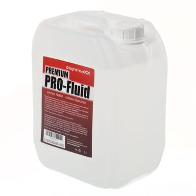 lightmaXX Premium PRO FLUID rookvloeistof 5L, Heavy Fog 1l=2,58 EUR - Vloeistof