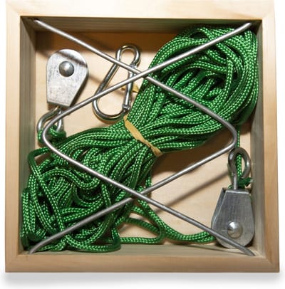 Huckleberry Cable Transport Maak je eigen kabel transport DIY bouwpakket Buitenspelen