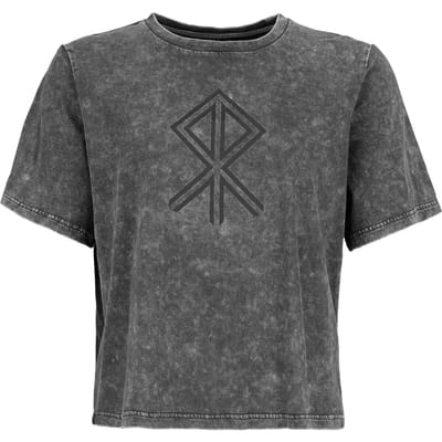 Black Premium by EMP T-shirt - Pagan Roots Courage Rune - S tot XXL - voor Vrouwen - zwart