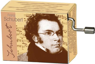 Fidrolin Muziekdoosje - Componist Schubert melodie Ave Maria
