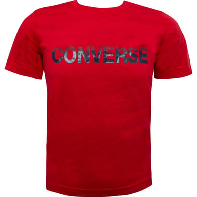 Converse Glans Kinderen Rood T-Shirt