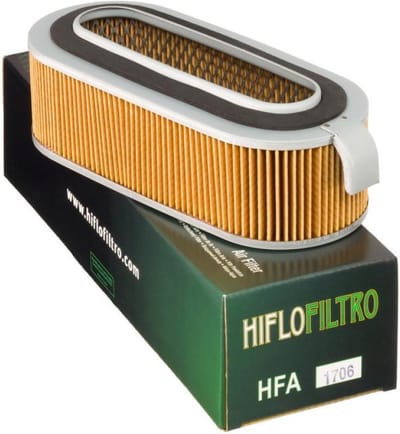 luchtfilter hiflofiltro voor motor honda 900 cb f 1978 tot 1984 17211-425-000 / hfa1706 nieuw