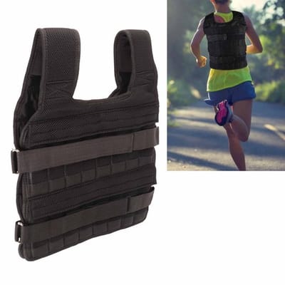 Aladdien - Verzwaringsvest - Gewichtsvest 15 kg - Ademend mesh