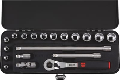 Wurth - 3/8 inch dopsleutels Assortiment 19-delig - 3/8 inch dopsleutels Assortiment 19-delig x 1 st