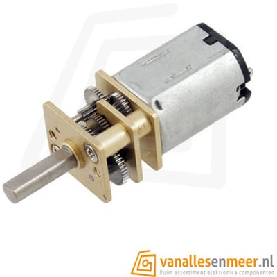 GA12 N20 metalen gearmotor 6V 15 RPM micro reductiemotor 3 mm as