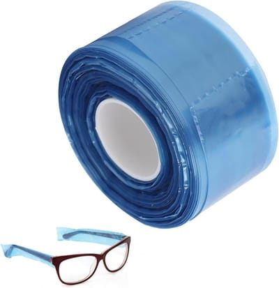 Brilpoot Hoezen - Bril Bescherming - Kapper Gebruik - Scheurvast Polypropyleen - 200 Stuks - Blauw