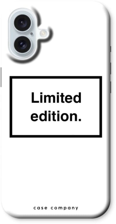 Case Company® - Hoesje geschikt voor iPhone 16 Plus hoesje - Limited edition - Tough Case - Maximale Bescherming alle Kanten en Schermrand