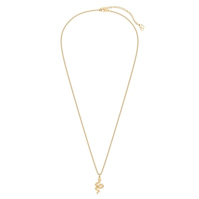 Chocli halsketting slang 18k verguld