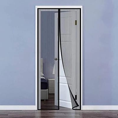 Muskietennet - 100x210cm - Magnetisch - Deurraam - Automatische sluiting