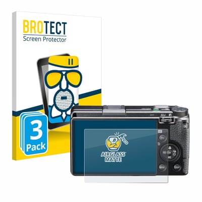 BROTECT - Screenprotector voor Ricoh GR III HDF - Folie Beschermfolie Beschermglas matte 3 Stuks
