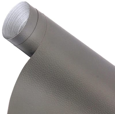 Zelfklevende PU Leren Reparatietape 40x150cm voor Meubels, Auto-interieur en Handtassen - Grijze Patches voor DIY Herstel