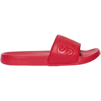 Superdry Code Core Badslippers Red Grootte: 6-7
