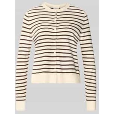 Regular fit gebreid jack van viscosemix