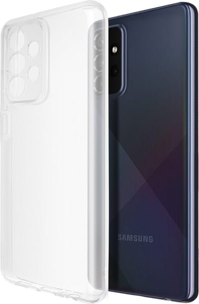 LuxeBass Hoesje geschikt voor Samsung Galaxy A33 5G - Siliconen hoesje - TPU - Transparant - telefoonhoes - gsm hoes - telefoonhoesje