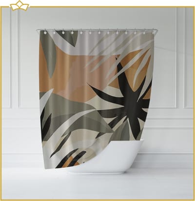 ATTREZZO® Douchegordijn Ella - 150x180 cm