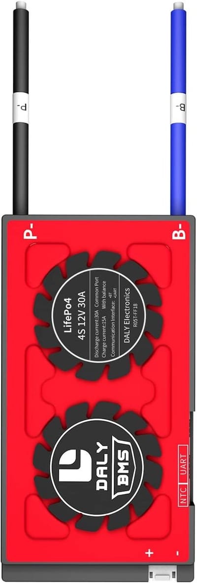 Batterij Management Systeem - Energie Bescherming - Accu Stabiliteit - Bluetooth Connectiviteit - 30 Ampère