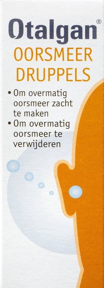 Otalgan Oorsmeerdruppels - Maakt overmatig oorsmeer zacht - Oorsmeer verwijderen - Schone gehoorgang - Voor kinderen en volwassenen - 10 ml