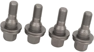 Dailygoods- Wielbouten 17mm Hex - Set van 4 - Vervanging voor 206/207/208/308/407/1007 - Universeel - Hoge kwaliteit - Goede pasvorm - Wielmoeren