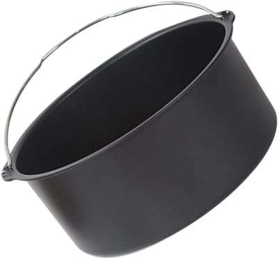 Friteuse Pan - Airfryer Oven - Gezond Koken - Snelle Warmtegeleiding - 172x157x2cm - Zwart