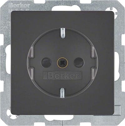 Hager Berker Q.1/Q.3 Wandcontactdoos (WCD-schakelmateriaal) - 47236086 - E3469