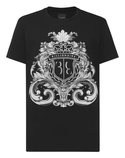 T-Shirt Ronde Hals Ss Crest Barok