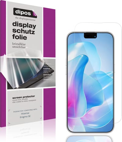 dipos – 4x Beschermfolie geschikt voor Hisense Enigma SE | Krasbestendige & heldere Screenprotector Ultra-Thin