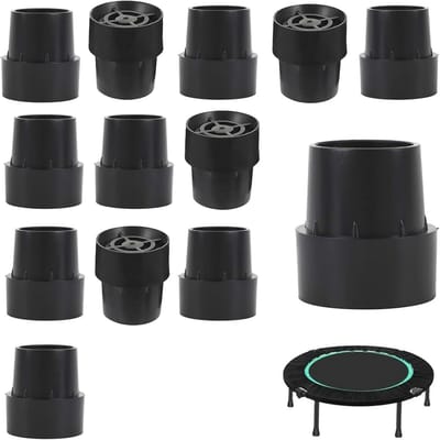 Rubberen pootdoppen voor trampolines en meubels - Antislip - 12 stuks
