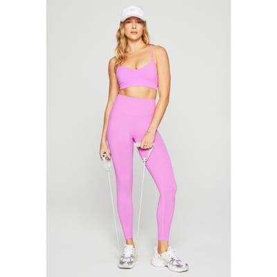 Fabletics Sleek Seamless High-waisted Legging Electric Orchid Size: XXS REG | Leggings Outlet | Dames | Roze