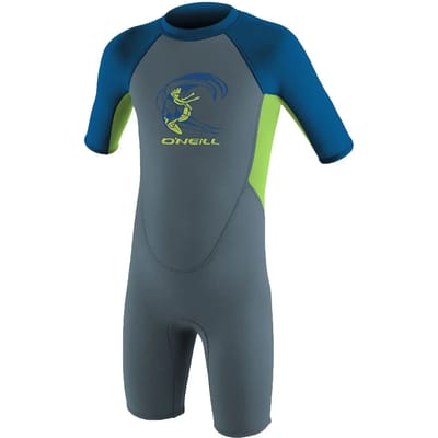 2025 O'Neill Peuter Reactor 2mm Rug Ritssluiting Shorty Wetsuit -