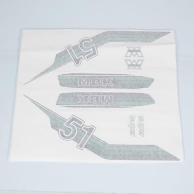 Autocollant stickers RSM pour Mobylette MBK 50 51V Neuf