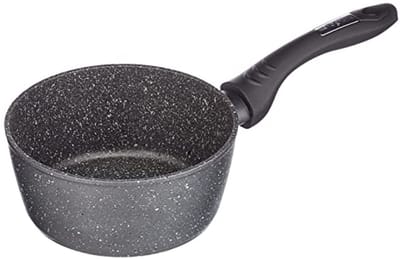 16 cm Braadpan met 1 Handgreep - Aluminium, Grijs