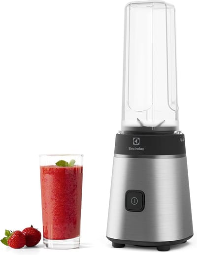 Sports Blender - Smoothie Maker - Gezonde Drankjes Maken - Afneembare Fles - 600 ml - RVS