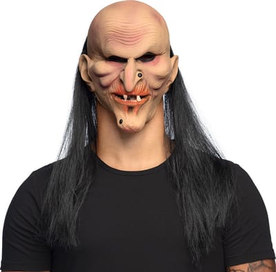 Boland - Latex masker Creepy butler - Volwassenen - Monster - Monster - Halloween - Horror - Accessoire - Verkleden