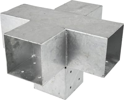Wovar Pergola Hoekverbinding voor 12 x 12 cm palen Kruismodel | Per Stuk