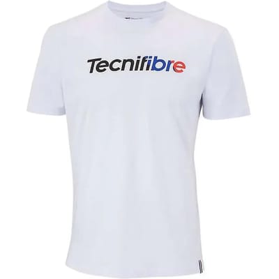 Tecnifibre Club T-shirt Met Korte Mouwen Wit S Man