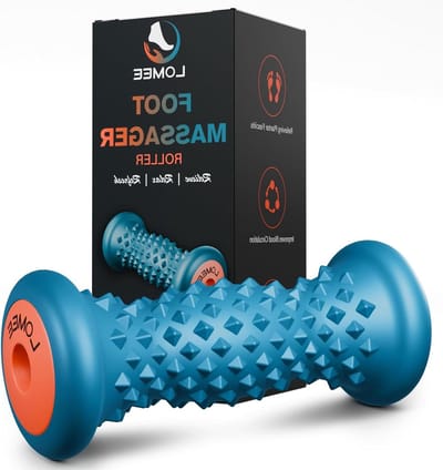 Voetroller Massager - Voetreflexologie Tool - Verlichting Pijn - Ergonomisch Acupressuur - 15 cm - Grijs
