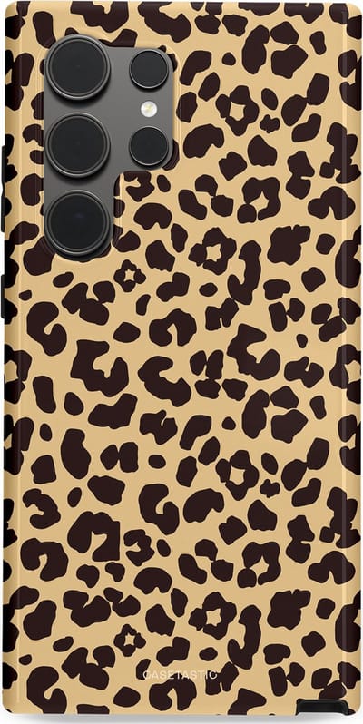 Casetastic Hoesje Geschikt voor Samsung S24 Ultra - Stijlvolle Beschermende Duo-layer Case - Wild