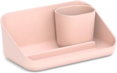 Ekobo - Bureau organizer - Compact ontwerp - Milieuvriendelijk - roze