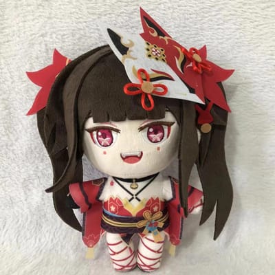 Honkai Star Rail Sparkle Cosplay Poppen Zacht Spel Sparkle Kostuum Katoen Cartoon 20Cm Poppen Vakantiecadeaus Verjaardag Kerst Poppen 20cm