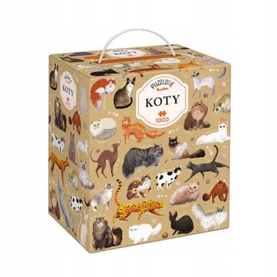Puzzlelove CzuCzu The Cat Familiepuzzel van 1000 stukjes
