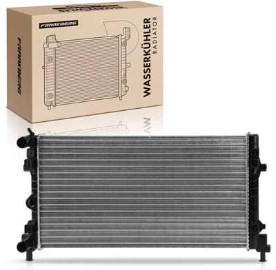 Frankberg 1x radiator waterkoeler motorkoeler voor VW Polo Audi