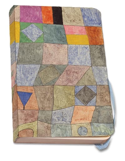 Bekking & Blitz - Notitieboek A5, - Zachte kaft - Met elastieken band - Voorzien van opbergvak - Kunst - Freundliches Spiel - Paul Klee - Staatliche Museen zu Berlin