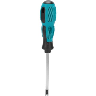 U-vormige schroevendraaier Chroom-vanadiumlegeringsstaal Hardwaregereedschap met grote zuigkracht(2.6mm ) black