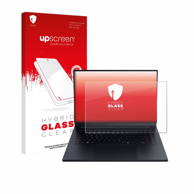 upscreen - Screenprotector voor Razer Blade 16 2025 - Folie Beschermfolie Beschermglas transparant