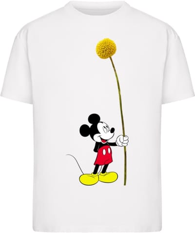Merchcode T-shirt Mickey Flower Tee MC1270