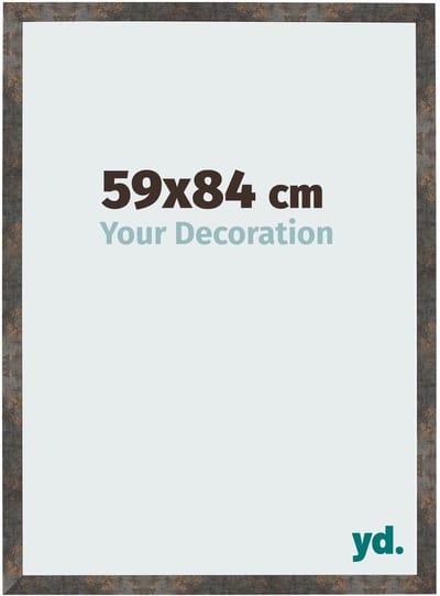 Your Decoration - Fotolijst 59x84 cm - MDF - Geoxideerd Metaal - Bologna